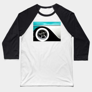 Wheel Classic Car Baseball T-Shirt